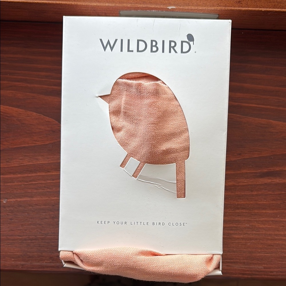 WildBird Cooper Peach with Gold Hardware Ring-sling Feathered Companion